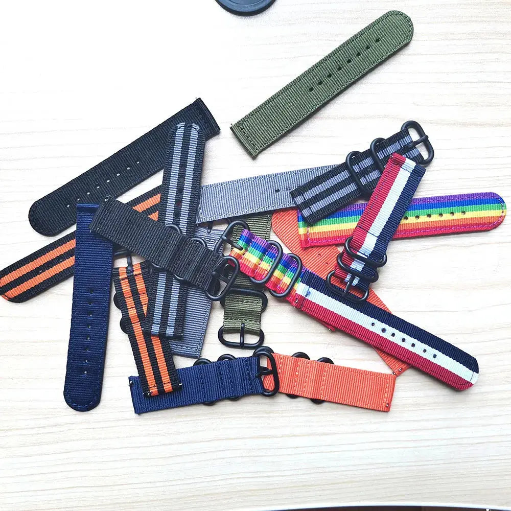 Nylon Sport Replacement Strap for Huawei Honor GS Pro & Honor Magic Watch 2 – Adjustable Wristband for Smartwatches - STRAPS