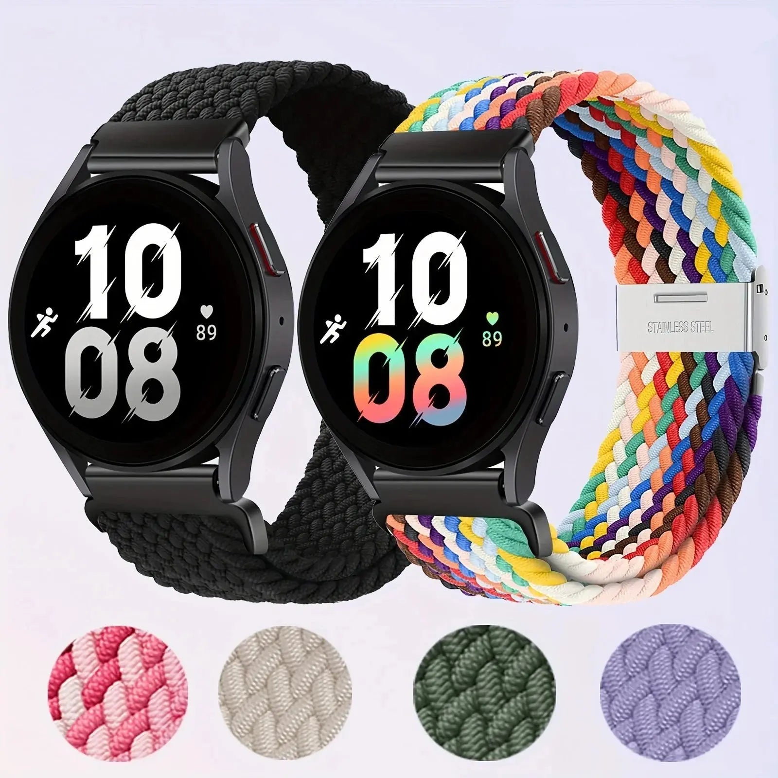 Nylon Strap (20mm/22mm) for Samsung Galaxy, Huawei GT, Garmin, Amazfit, Xiaomi: Stylish and Durable STRAPS