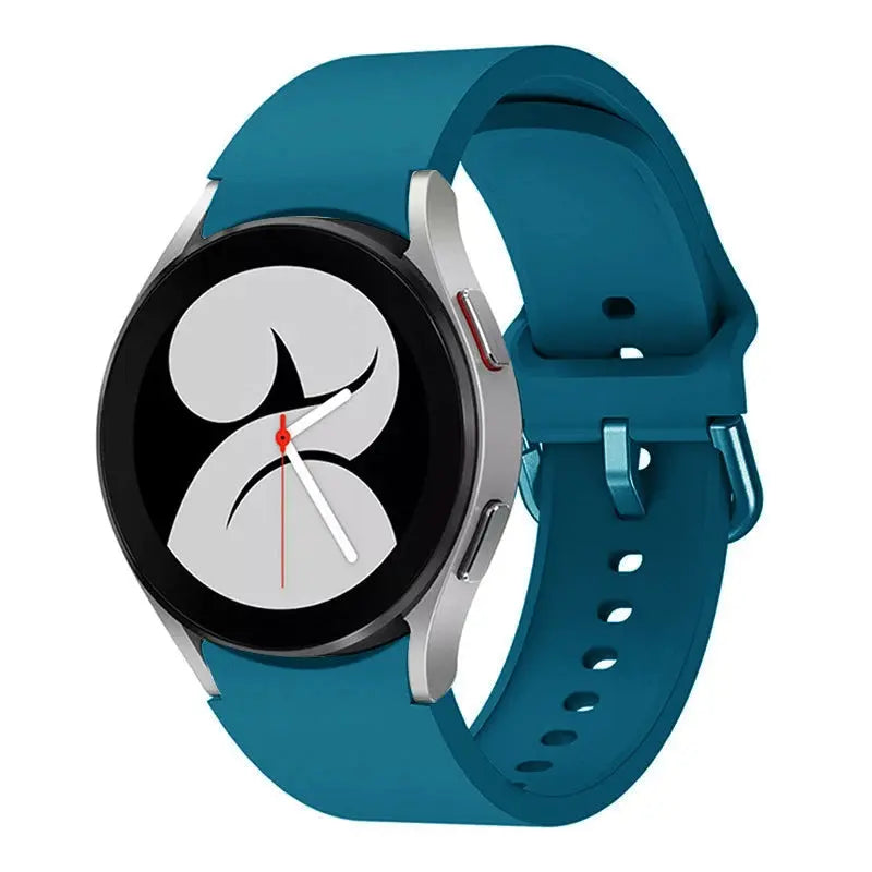 Original Arc Silicone Strap for Samsung Galaxy Watch 7 6 5 4 Pro Classic 40mm–47mm 20mm Band - STRAPS