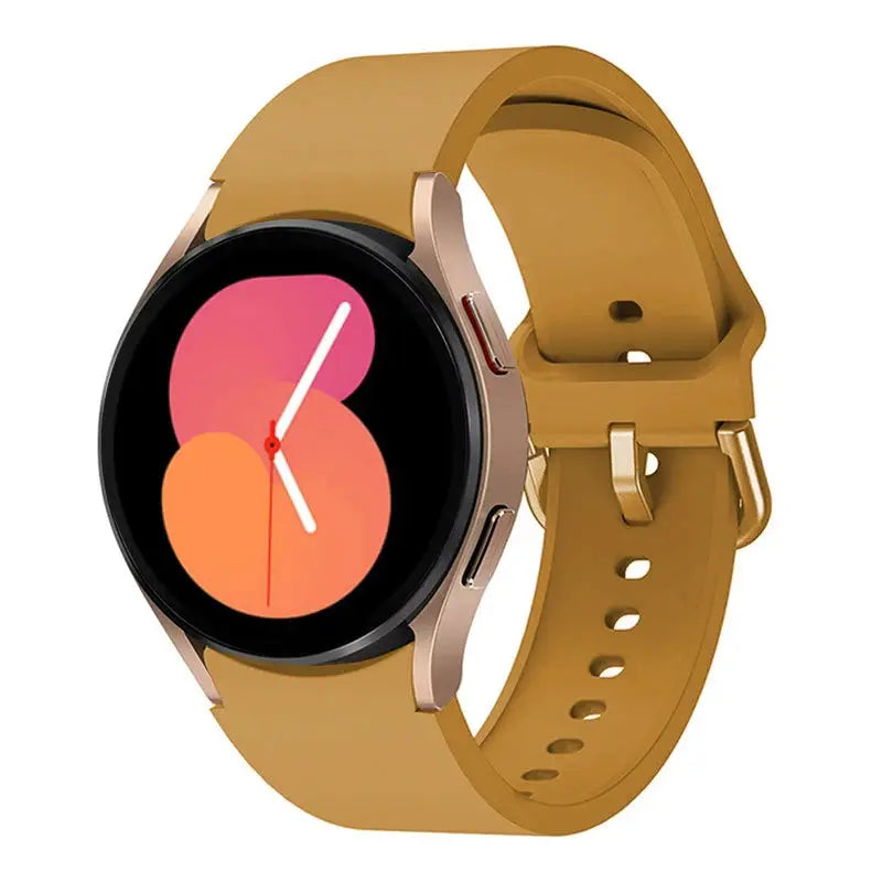 Original Arc Silicone Strap for Samsung Galaxy Watch 7 6 5 4 Pro Classic 40mm–47mm 20mm Band - STRAPS