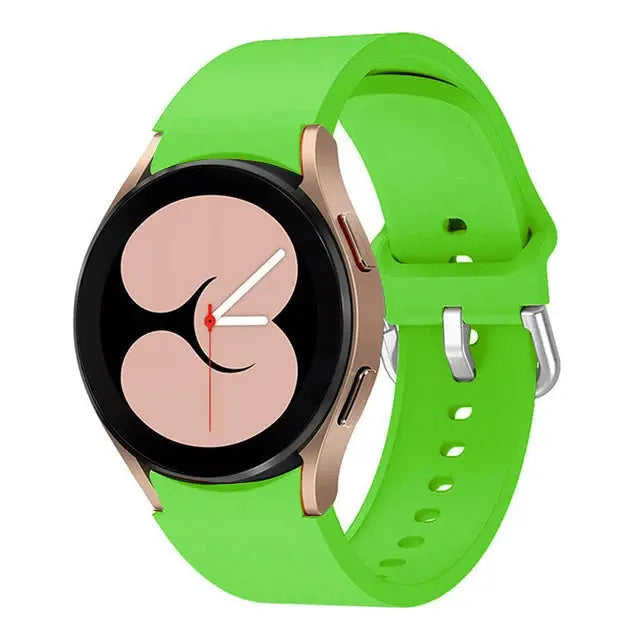 Original Arc Silicone Strap for Samsung Galaxy Watch 7 6 5 4 Pro Classic 40mm–47mm 20mm Band - STRAPS