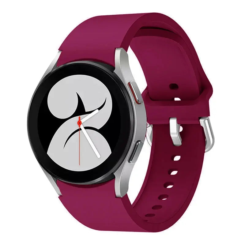 Original Arc Silicone Strap for Samsung Galaxy Watch 7 6 5 4 Pro Classic 40mm–47mm 20mm Band - STRAPS