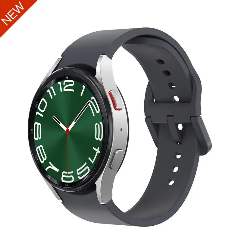 Original Arc Silicone Strap for Samsung Galaxy Watch 7 6 5 4 Pro Classic 40mm–47mm 20mm Band - STRAPS