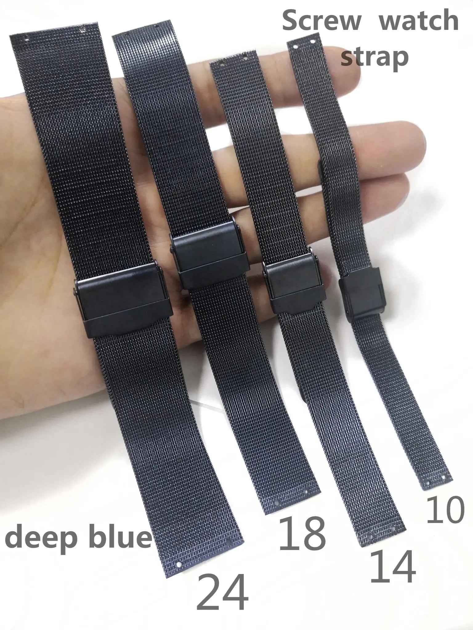 Replacement Watch Band for Skagen Bering Unisex Watches – Stainless Steel Milanese Strap with Screw STRAPS