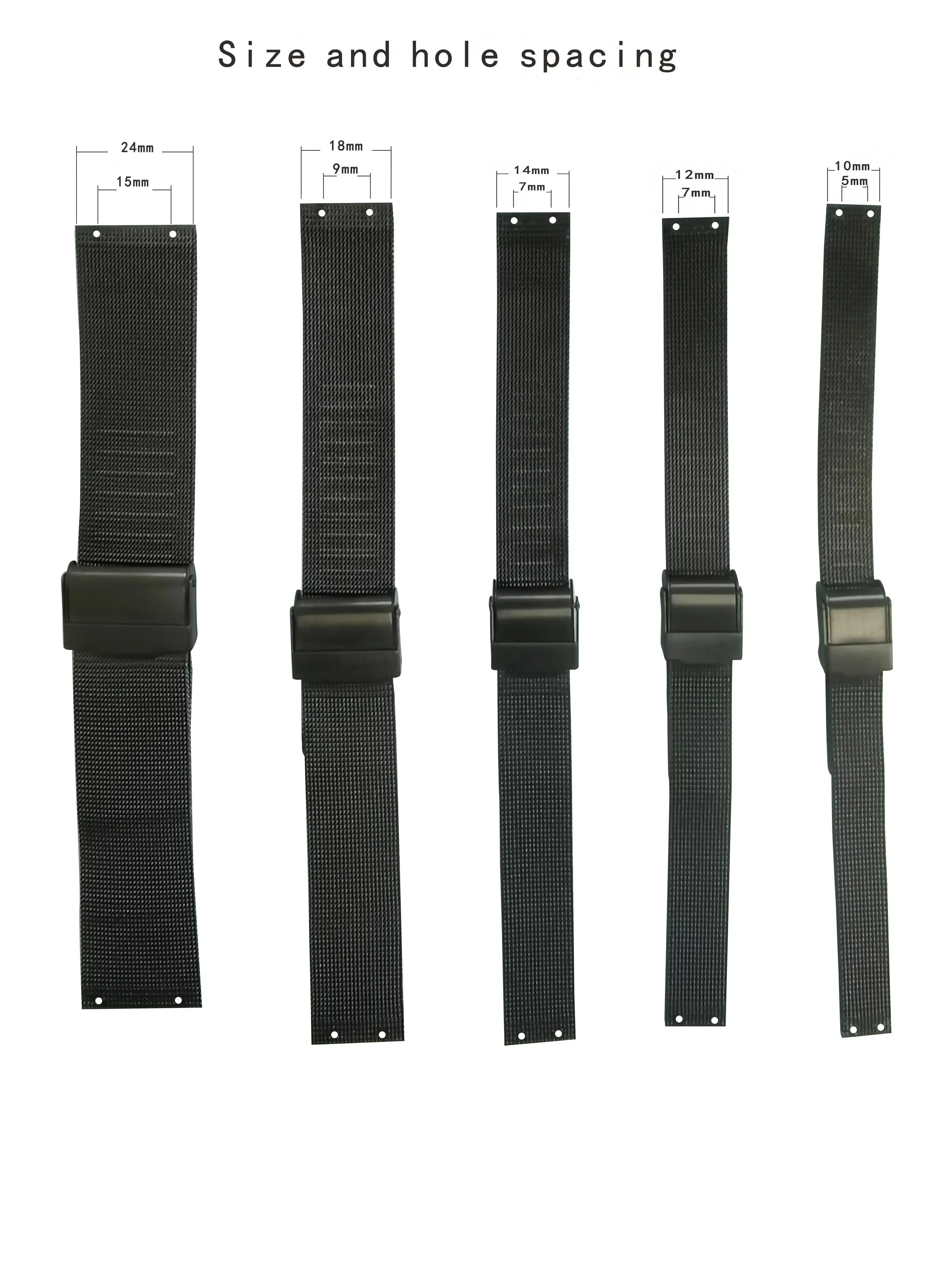 Replacement Watch Band for Skagen Bering Unisex Watches – Stainless Steel Milanese Strap with Screw STRAPS