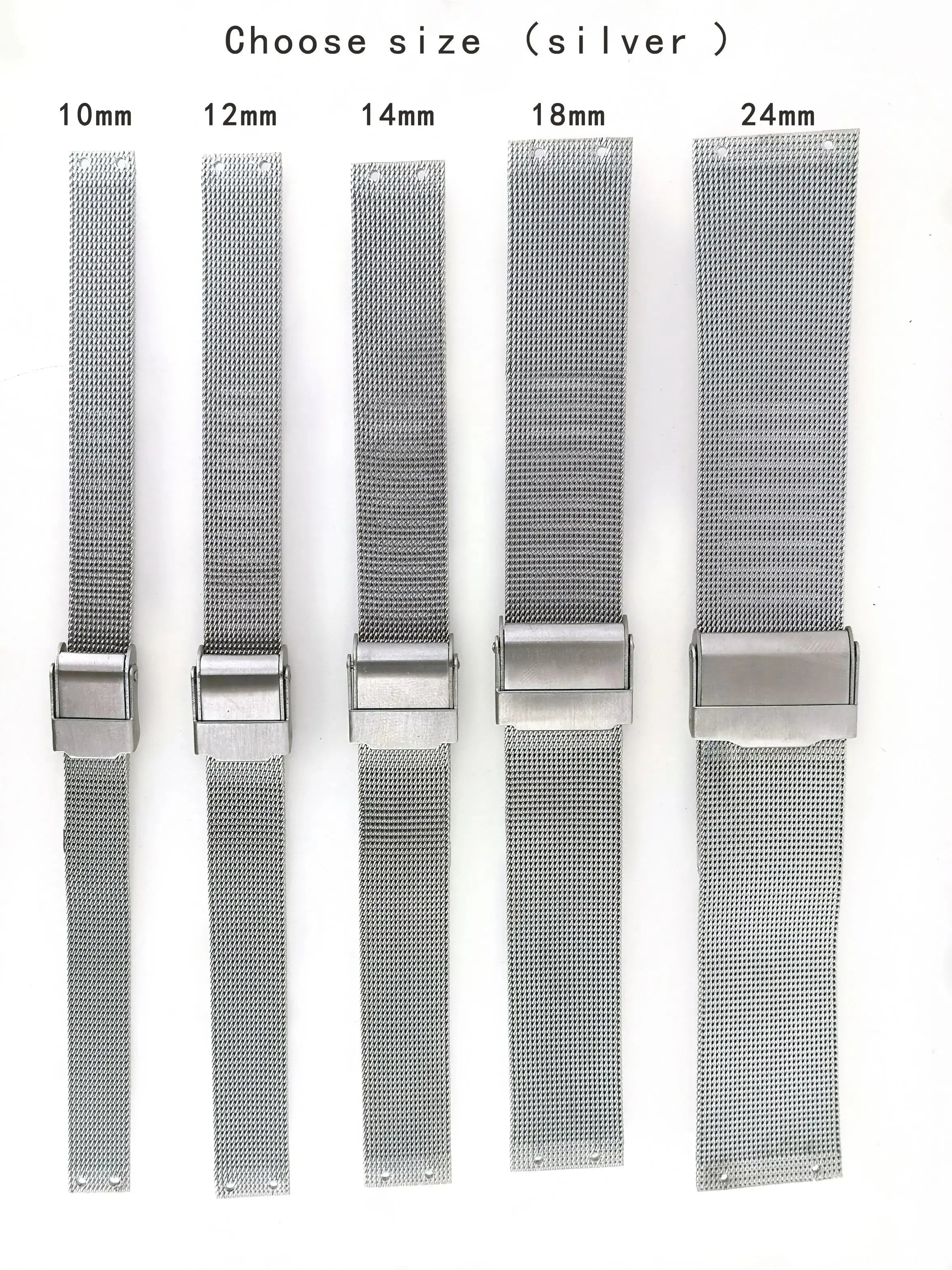 Replacement Watch Band for Skagen Bering Unisex Watches – Stainless Steel Milanese Strap with Screw STRAPS