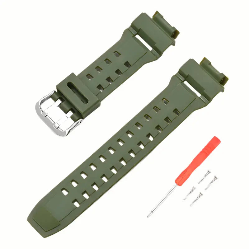 Resin Strap for Casio Rangeman G-SHOCK G9200/G9100/GW9200/GW9101/GW9102/GW9110/GW9125 – 16 Colors - STRAPS