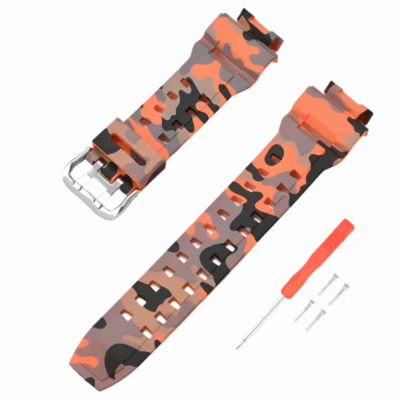 Resin Strap for Casio Rangeman G-SHOCK G9200/G9100/GW9200/GW9101/GW9102/GW9110/GW9125 – 16 Colors - STRAPS