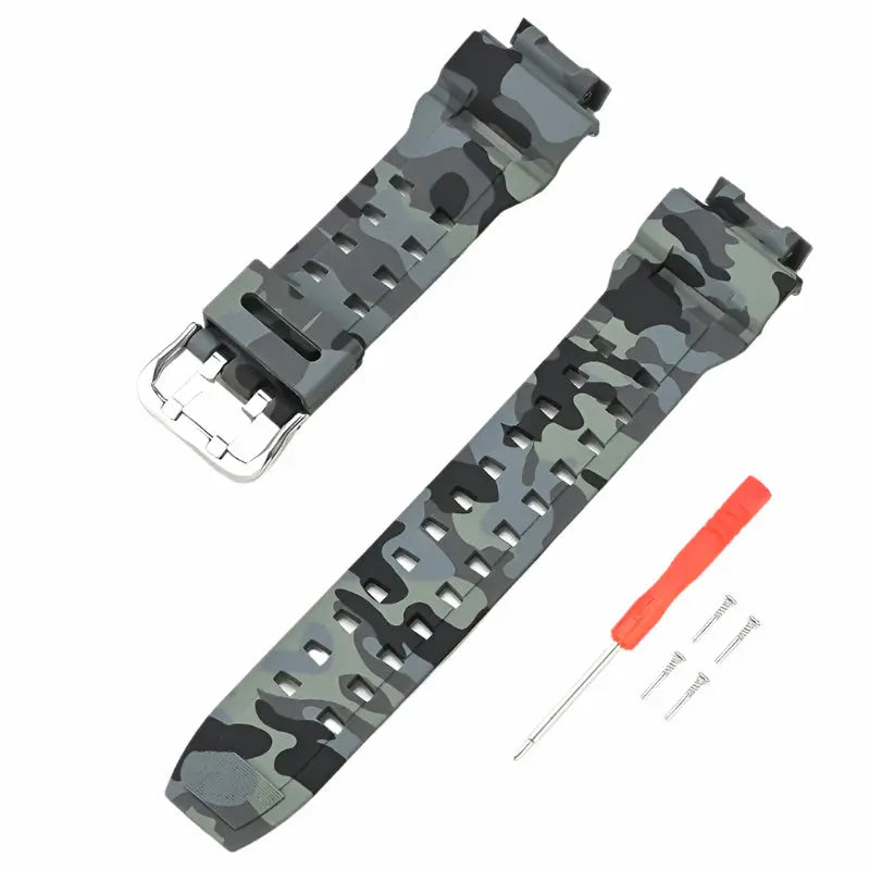 Resin Strap for Casio Rangeman G-SHOCK G9200/G9100/GW9200/GW9101/GW9102/GW9110/GW9125 – 16 Colors - STRAPS