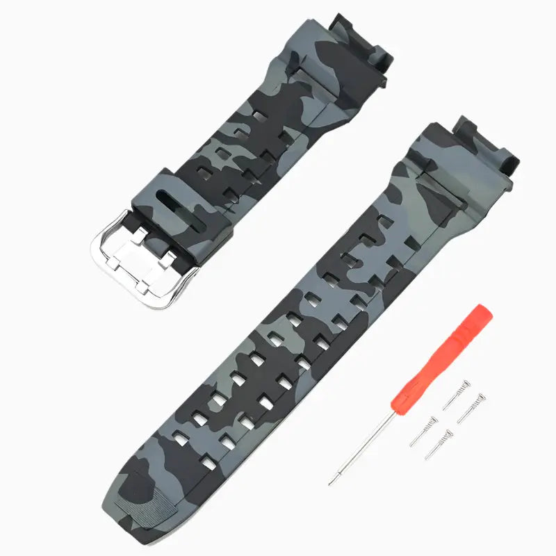 Resin Strap for Casio Rangeman G-SHOCK G9200/G9100/GW9200/GW9101/GW9102/GW9110/GW9125 – 16 Colors - STRAPS