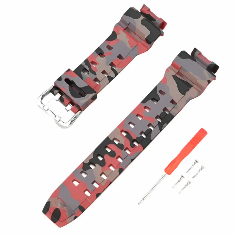 Resin Strap for Casio Rangeman G-SHOCK G9200/G9100/GW9200/GW9101/GW9102/GW9110/GW9125 – 16 Colors - STRAPS