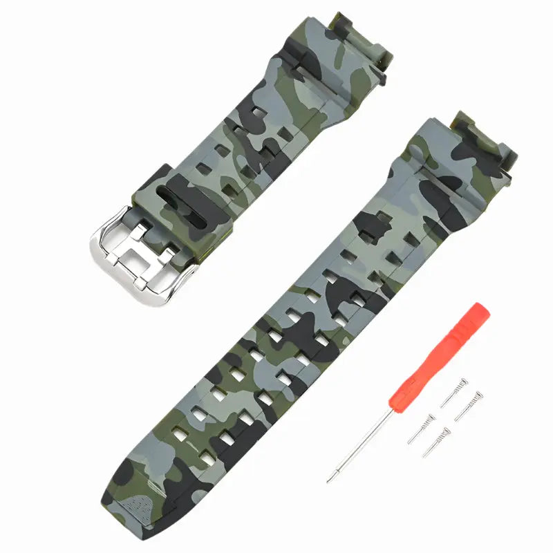 Resin Strap for Casio Rangeman G-SHOCK G9200/G9100/GW9200/GW9101/GW9102/GW9110/GW9125 – 16 Colors - STRAPS