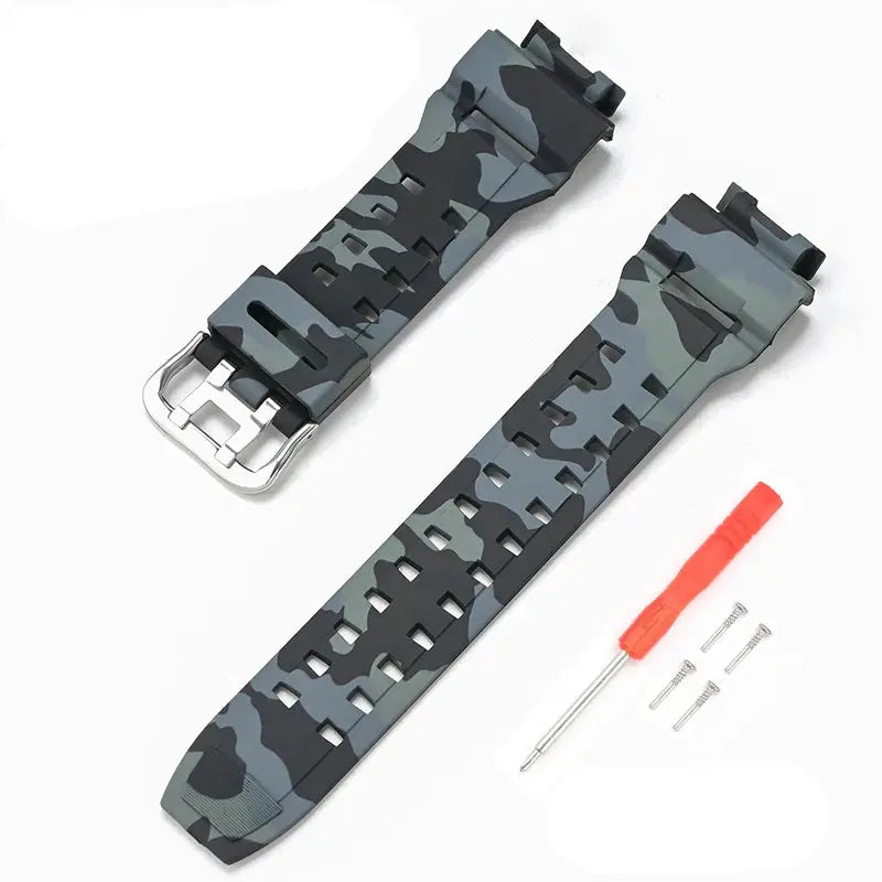 Resin Strap for Casio Rangeman G-SHOCK G9200/G9100/GW9200/GW9101/GW9102/GW9110/GW9125 – 16 Colors STRAPS