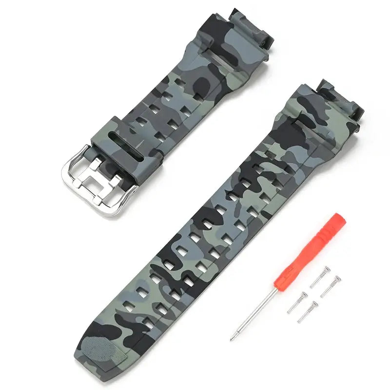Resin Strap for Casio Rangeman G-SHOCK G9200/G9100/GW9200/GW9101/GW9102/GW9110/GW9125 – 16 Colors STRAPS