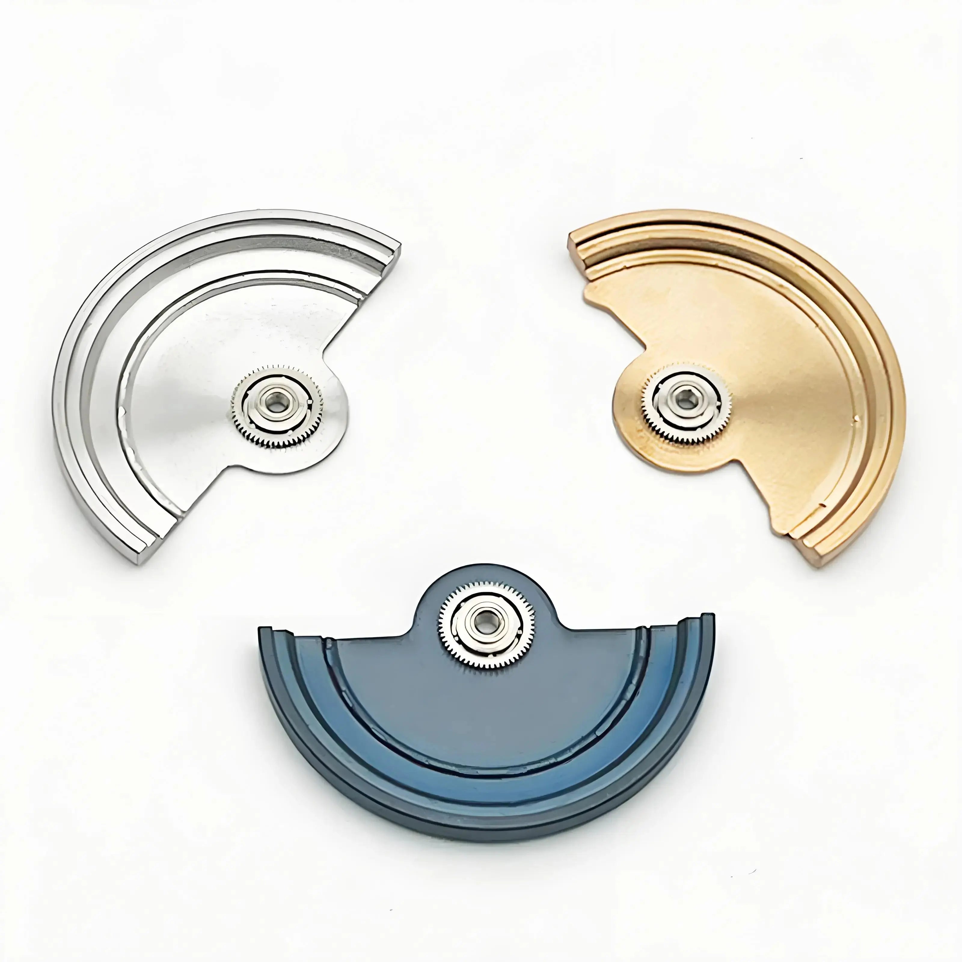 Rose Gold NH35/NH36 Rotor - Automatic Watch Movement Replacement - STRAPS