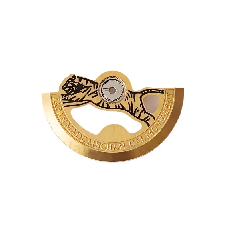 Rose Gold NH35/NH36 Rotor - Automatic Watch Movement Replacement - STRAPS