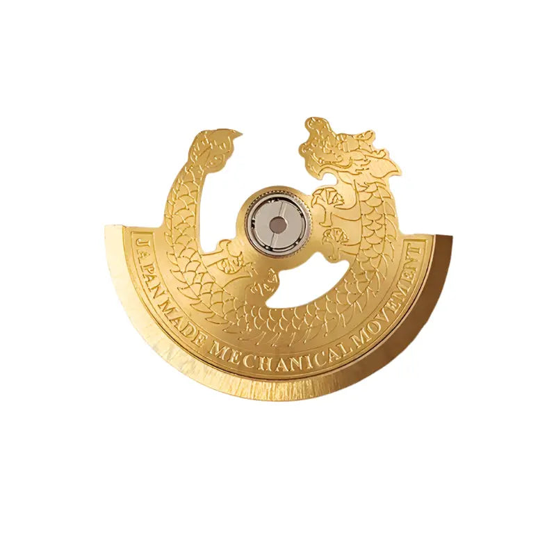 Rose Gold NH35/NH36 Rotor - Automatic Watch Movement Replacement - STRAPS