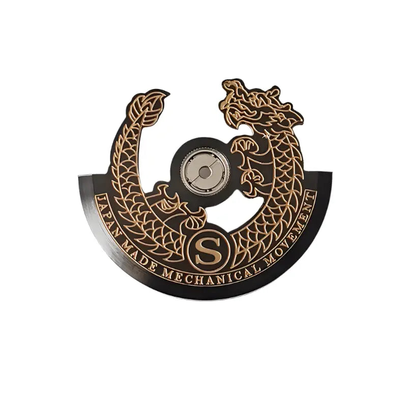 Rose Gold NH35/NH36 Rotor - Automatic Watch Movement Replacement - STRAPS