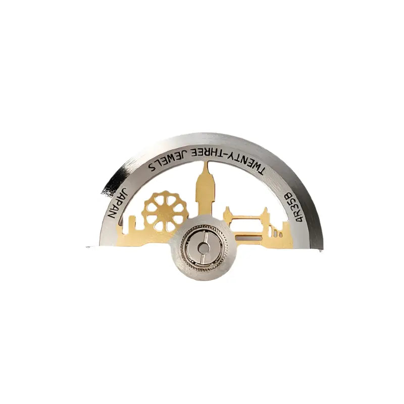 Rose Gold NH35/NH36 Rotor - Automatic Watch Movement Replacement - STRAPS