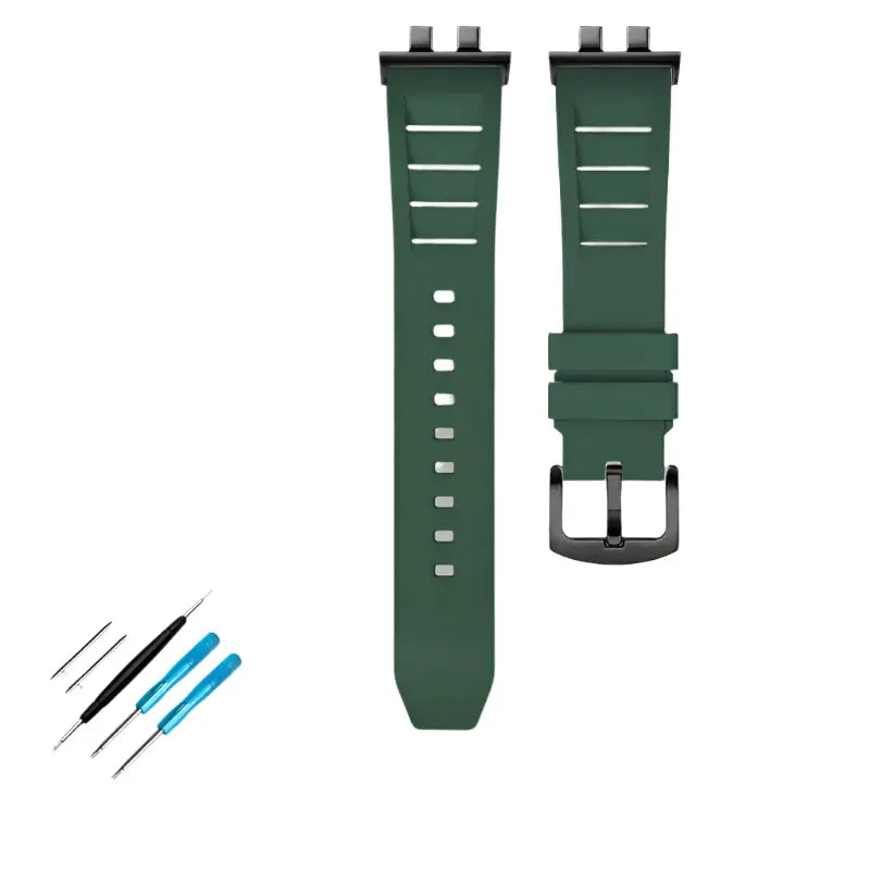 Rubber Link Strap for Casio G-SHOCK - GMW-B5000, GM-B2100, MRG-B2100D - STRAPS