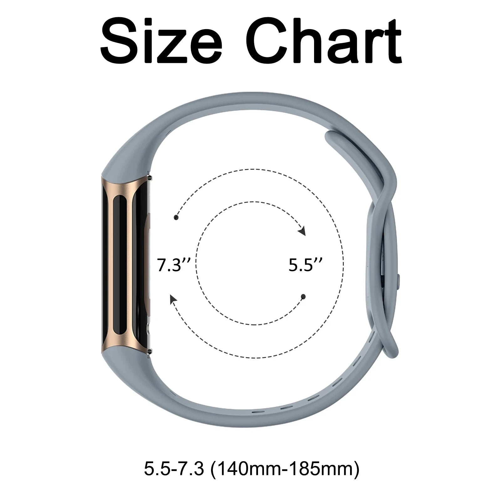 Soft TPU Strap for Fitbit Charge 5 / 6 STRAPS