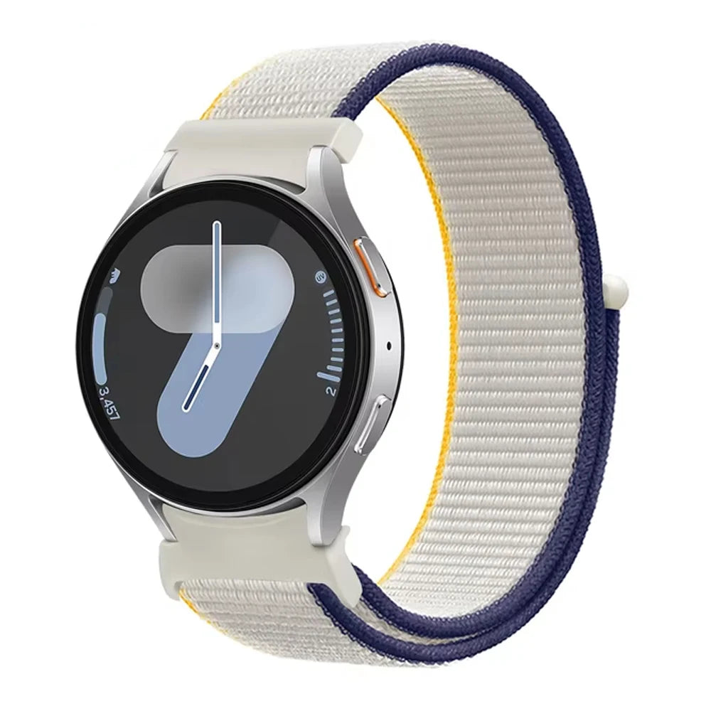 No-Gap Nylon Sport Loop Band for Samsung Galaxy Watch 7 / 6 / 5 / 4 / Classic / Pro STRAPS