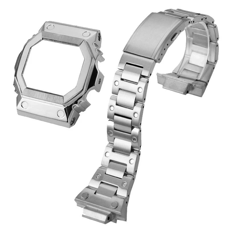 GX-56BB / GXW-56 Modified Metal Case & Strap Kit for Casio G-SHOCK STRAPS