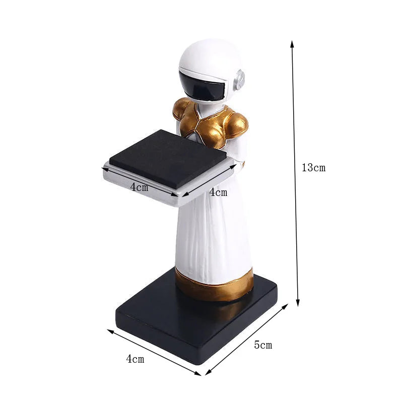 Astronaut / Robot Ceramic Watch Display Stand - Jewelry Holder STRAPS