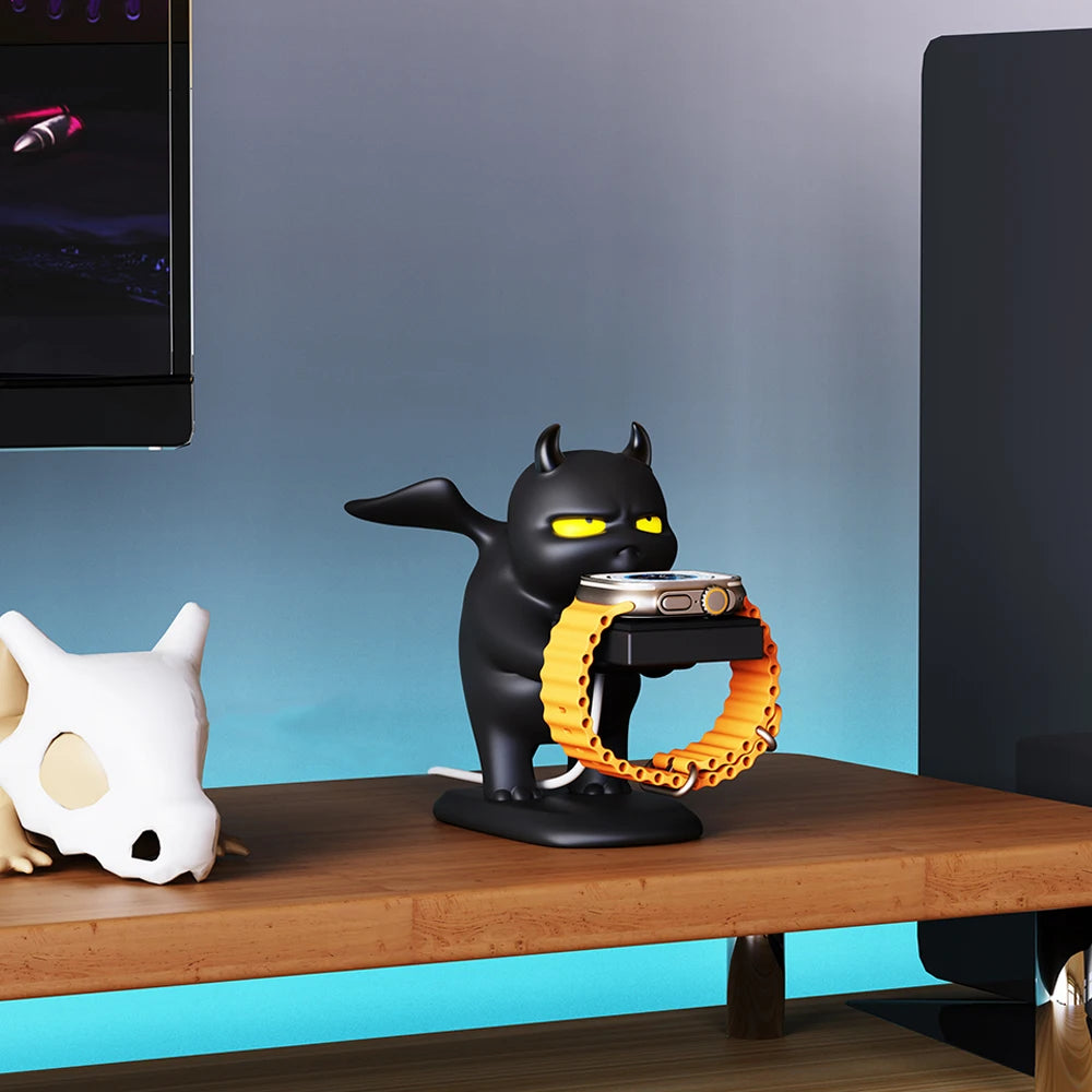 Cute Dragon Resin Charging Stand for Apple Watch Ultra/8/7/6/SE STRAPS