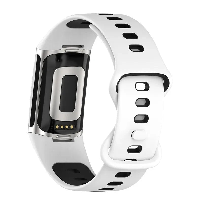 Breathable Soft Silicone Strap for Fitbit Charge 5 / 6 STRAPS