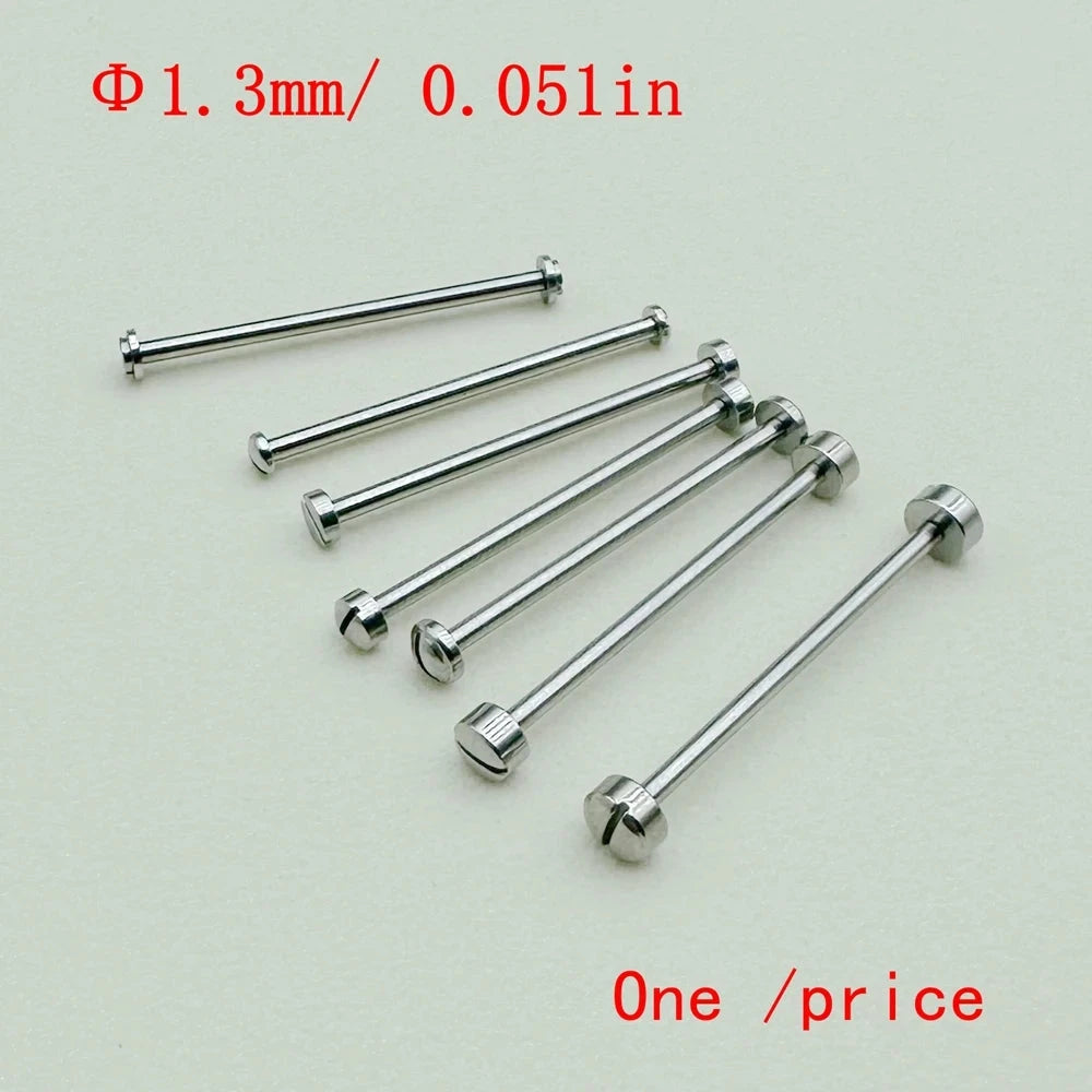 1.3mm Stainless Steel Watch Strap Fastener Screw Rod STRAPS
