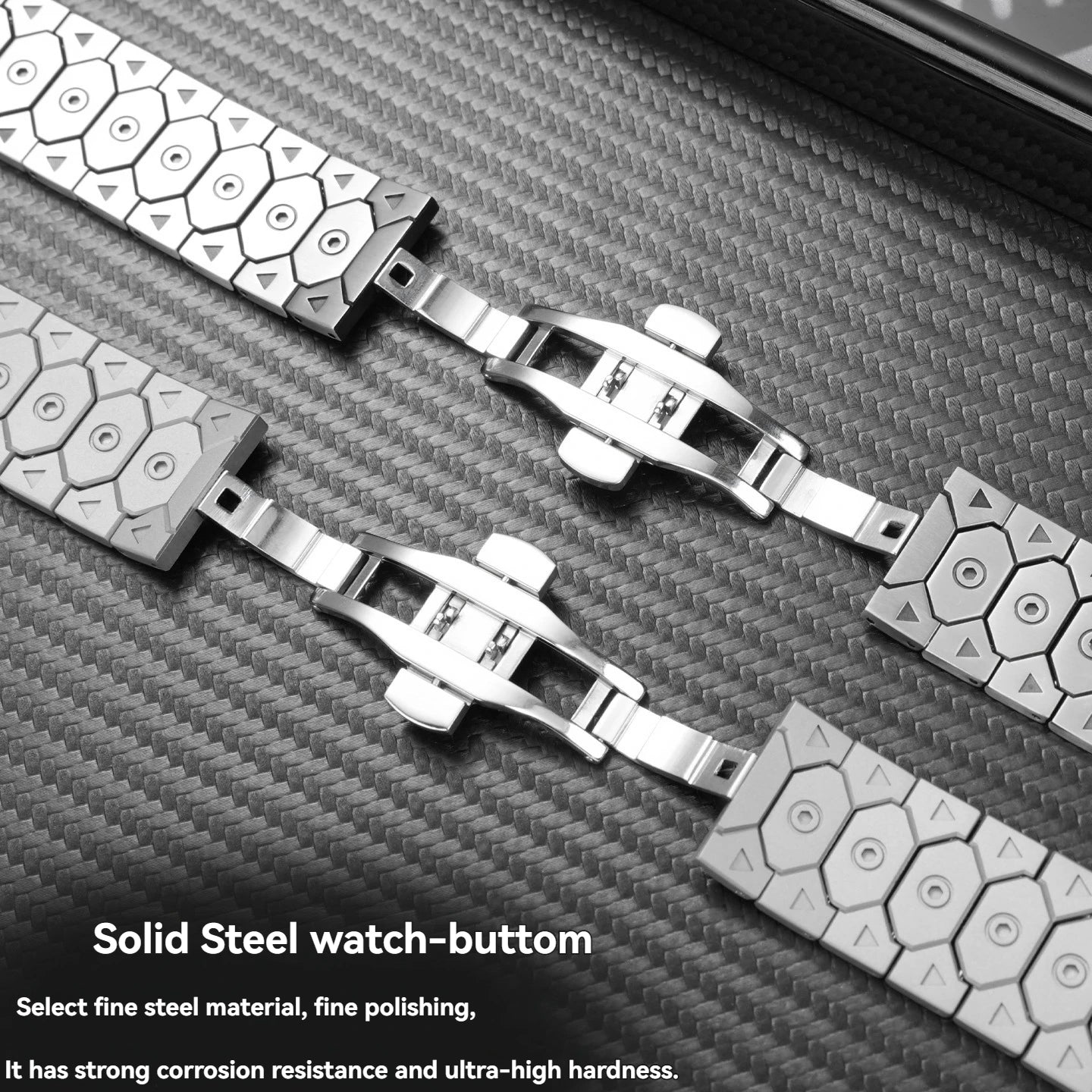 Modified Quick Release Stainless Steel Strap for Casio G-SHOCK MTG-B3000 STRAPS