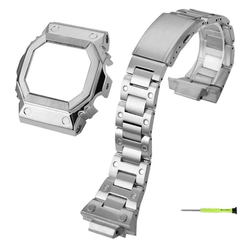 GX-56BB / GXW-56 Modified Metal Case & Strap Kit for Casio G-SHOCK STRAPS