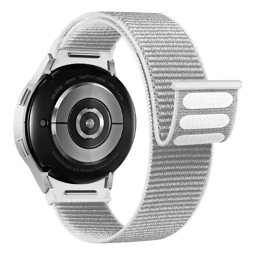 No-Gap Nylon Sport Loop Band for Samsung Galaxy Watch 7 / 6 / 5 / 4 / Classic / Pro STRAPS