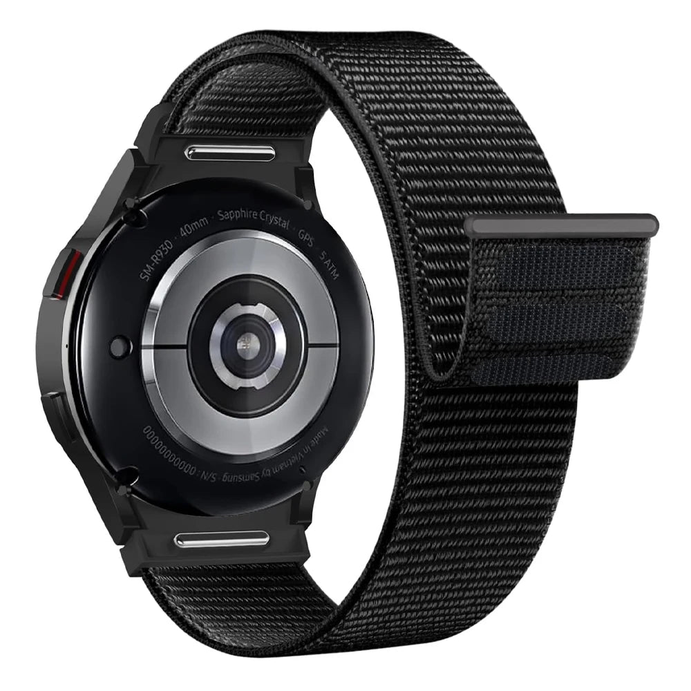 No-Gap Nylon Sport Loop Band for Samsung Galaxy Watch 7 / 6 / 5 / 4 / Classic / Pro STRAPS