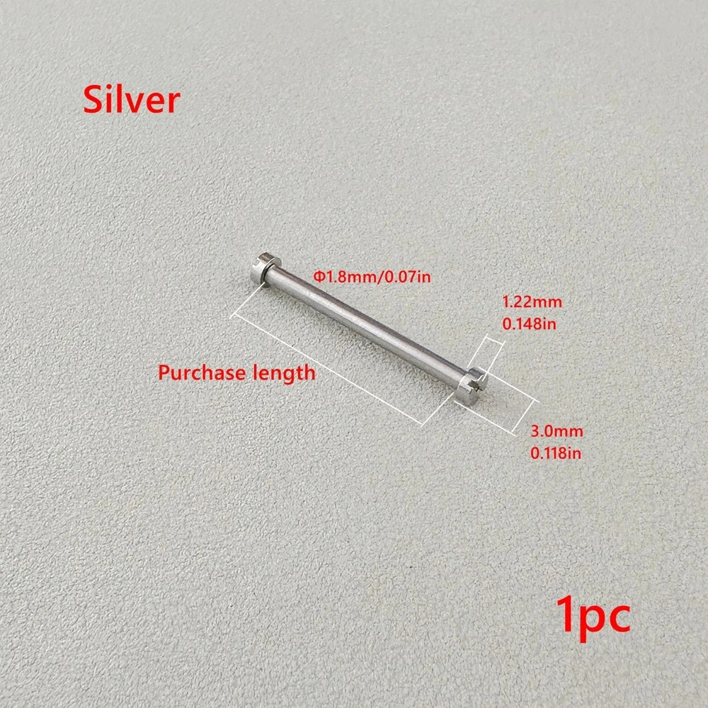 1.8mm Stainless Steel Screw Rod for Watch Strap Repair STRAPS