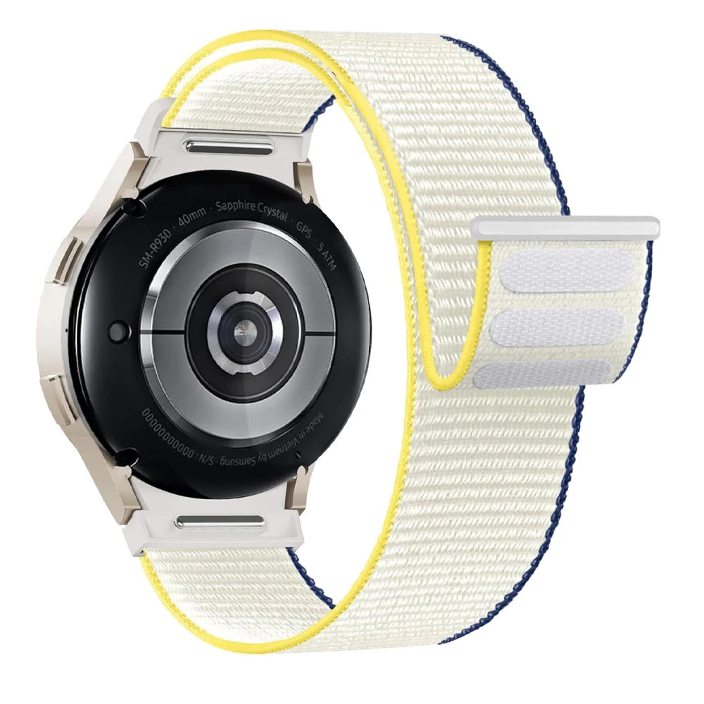 No-Gap Nylon Sport Loop Band for Samsung Galaxy Watch 7 / 6 / 5 / 4 / Classic / Pro STRAPS