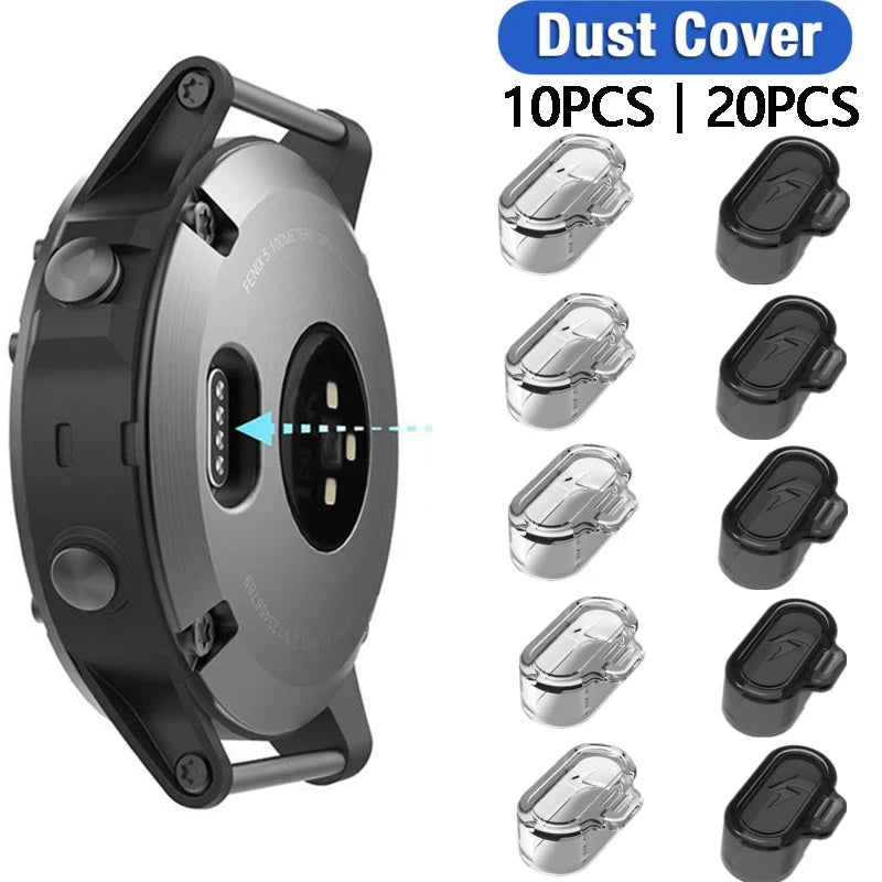 Charging Port Dustproof Plug Cover for Garmin Forerunner & Fenix Series STRAPS