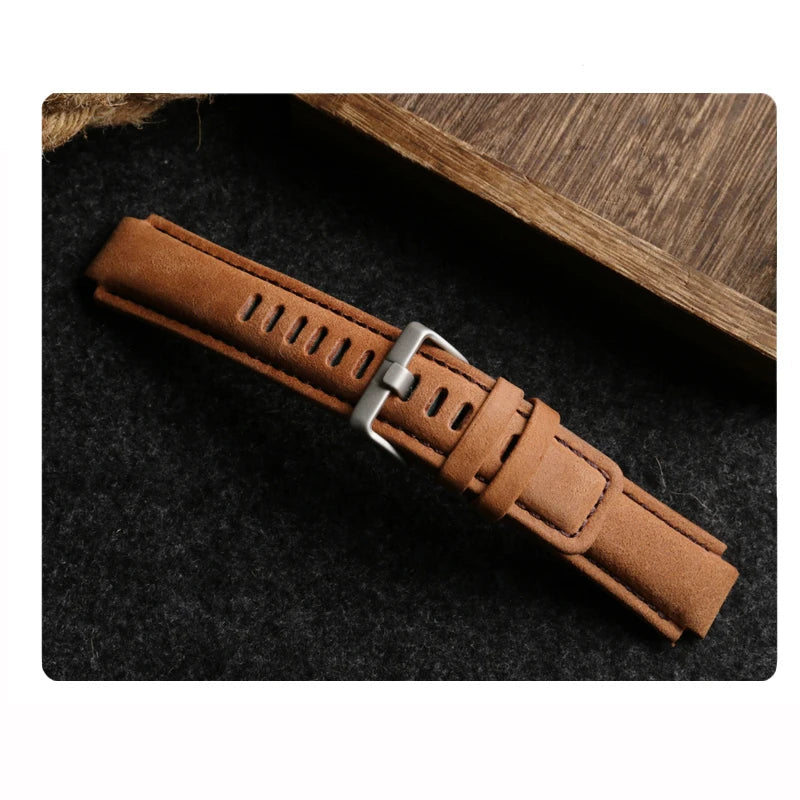 24mm Leather Watch Band for Timex Tide T2N720, T2N721 - Men's Strap STRAPS
