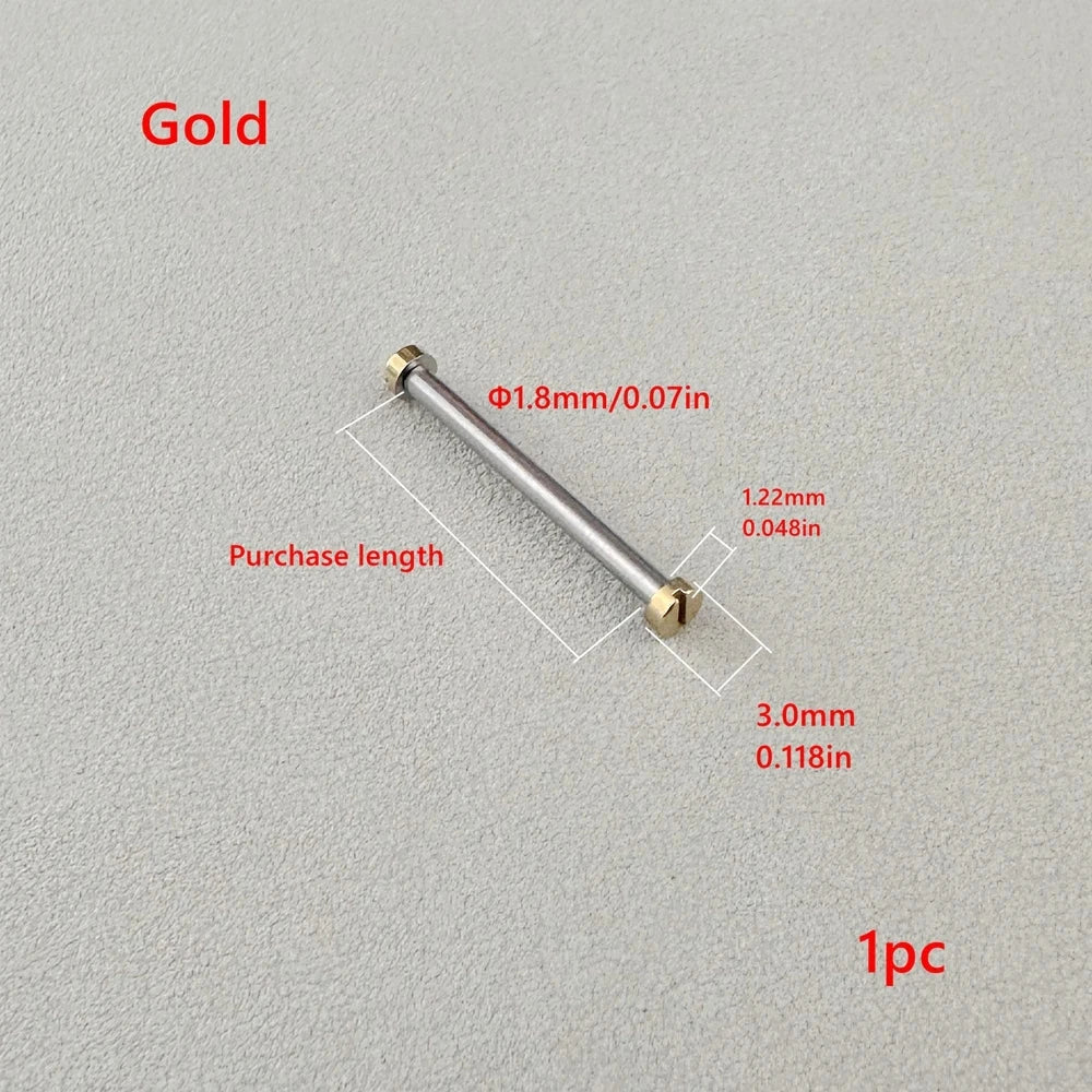 1.8mm Stainless Steel Screw Rod for Watch Strap Repair STRAPS