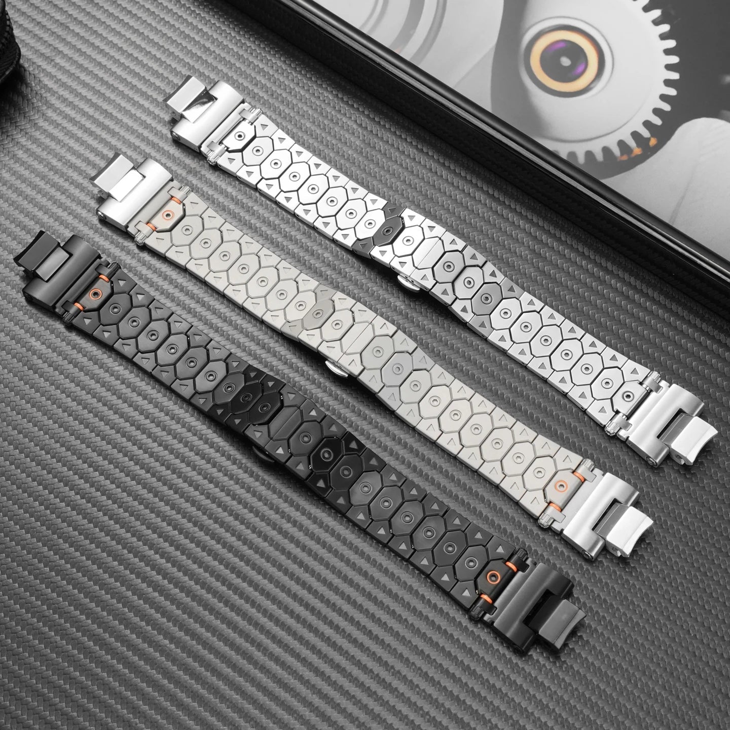 Modified Quick Release Stainless Steel Strap for Casio G-SHOCK MTG-B3000 STRAPS