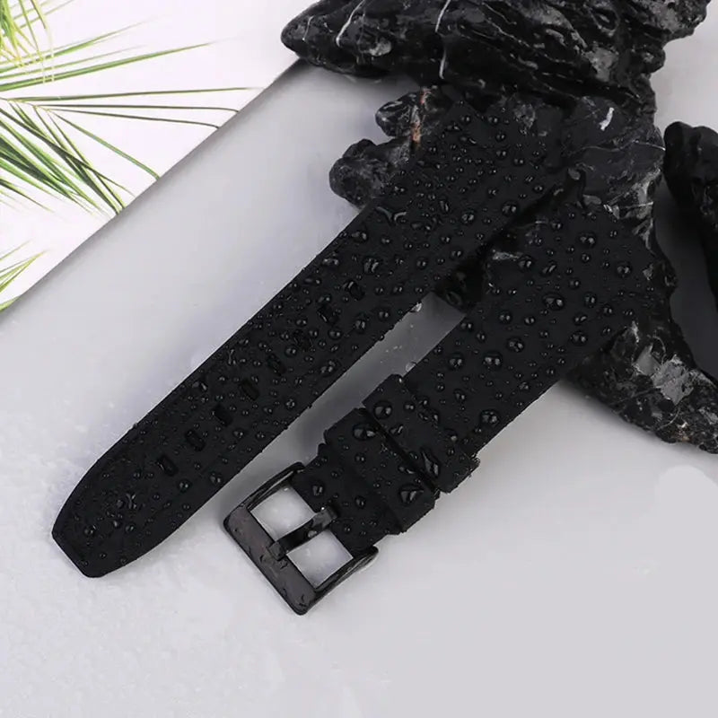Silicone Raised Mouth Rubber Watch Strap for Casio G-SHOCK GST-B400/B200 - 24/26mm - STRAPS