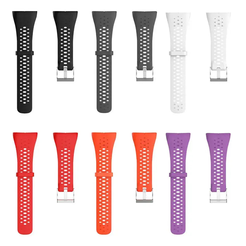 Silicone Wristband Strap for Polar M400 M430 GPS Sports Watch – Replacement Band with Tool - STRAPS