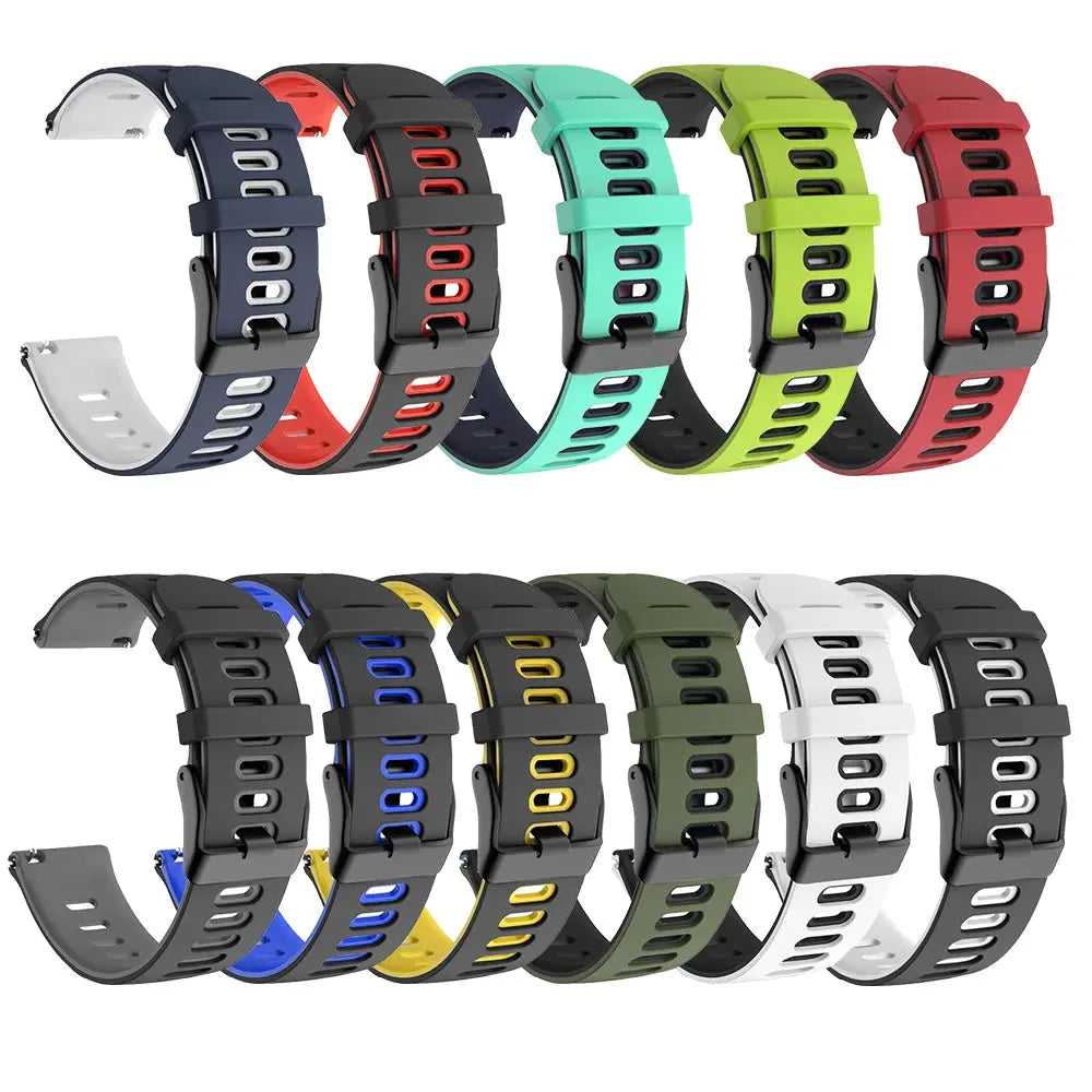 Sports Silicone Replacement Band for POLAR IGNITE 2, VANTAGE M2, GRIT X - 20mm/22mm - STRAPS