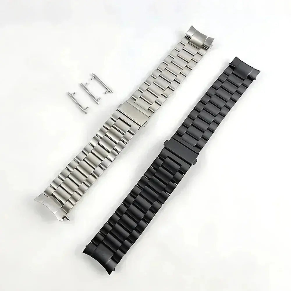 Stainless Steel No-Gap Link Bracelet for Huawei Watch GT 4 46mm: Sleek and Durable STRAPS
