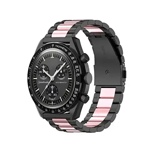 Stainless Steel Strap for Omega x Swatch Joint MoonSwatch Band 20mm – Metal Folding Buckle Wrist Bracelet - STRAPS