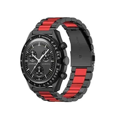 Stainless Steel Strap for Omega x Swatch Joint MoonSwatch Band 20mm – Metal Folding Buckle Wrist Bracelet - STRAPS