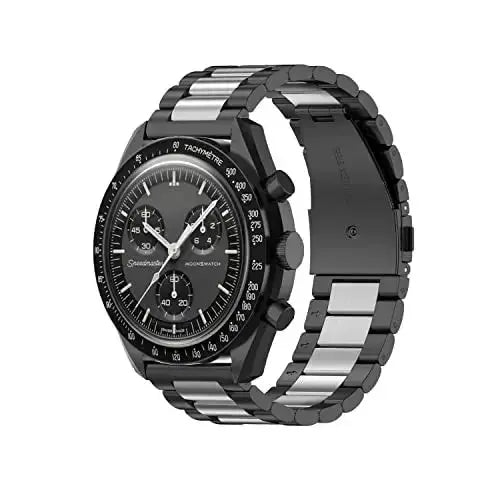 Stainless Steel Strap for Omega x Swatch Joint MoonSwatch Band 20mm – Metal Folding Buckle Wrist Bracelet - STRAPS