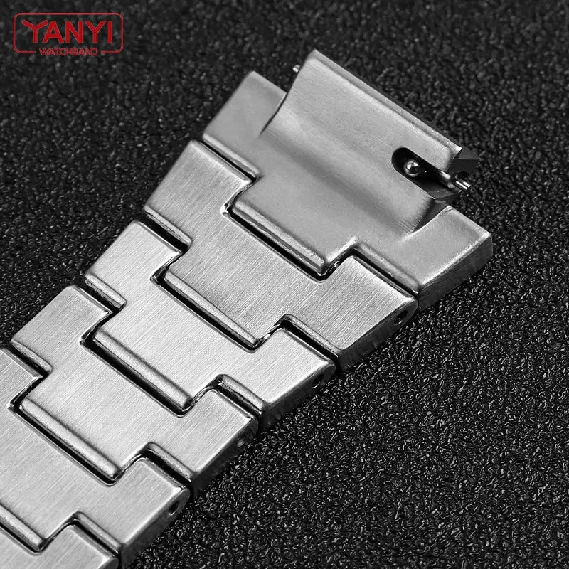 Stainless Steel Watchband for Casio G-SHOCK GW-M5610 DW5600 GA2100 - Solid Steel Strap STRAPS