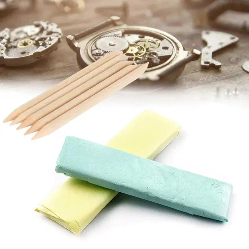 Watch Movement Cleaning Clay, Rubber Putty, 8.3cm, Decontamination Tool - STRAPS